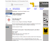 Tablet Screenshot of doc.art.pl